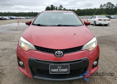 2015 Toyota Corolla L из США, поврежденный, VIN 2T1BURHE5FC411877